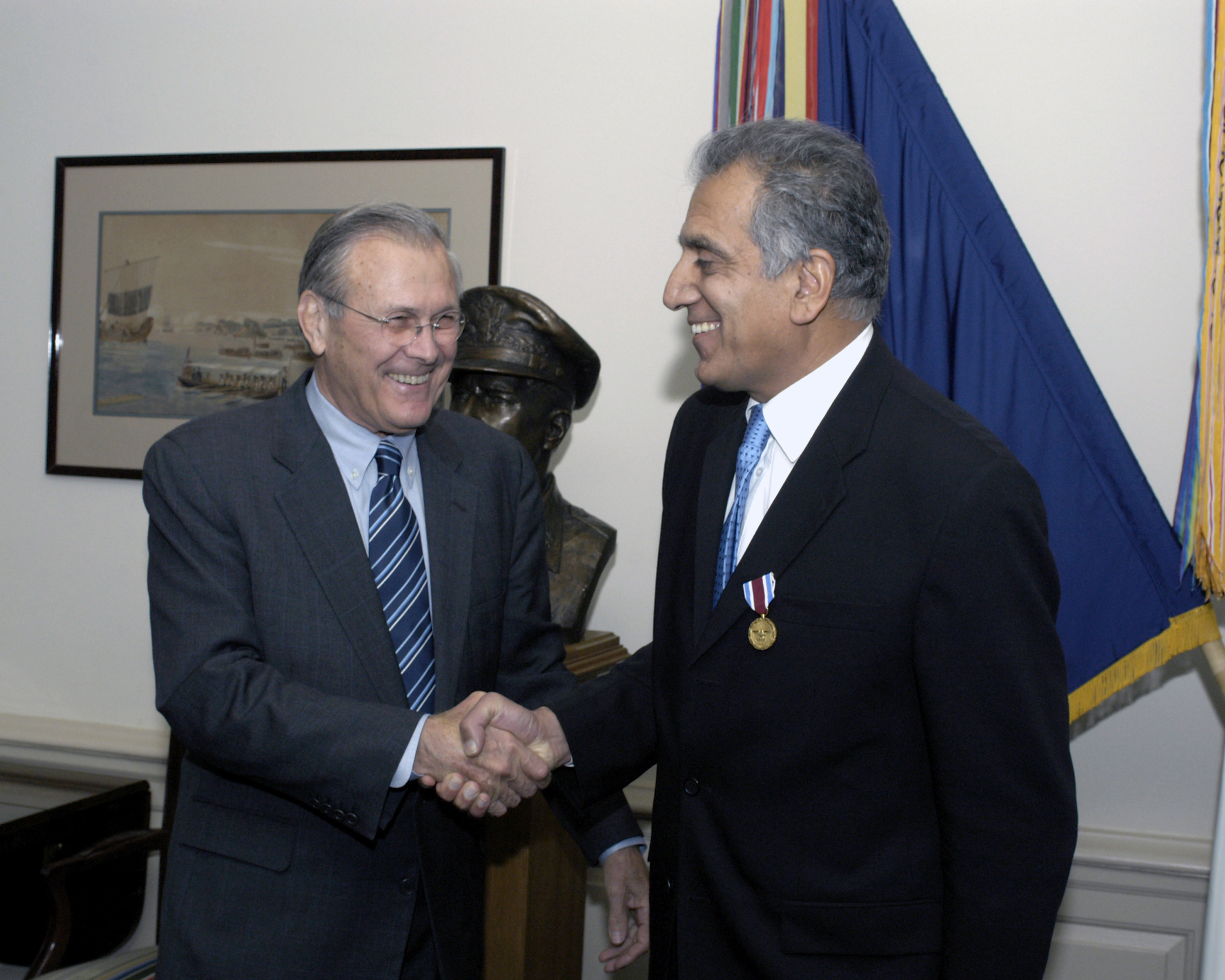 Zalmay Khalilzad U S PRESIDENTIAL HISTORY