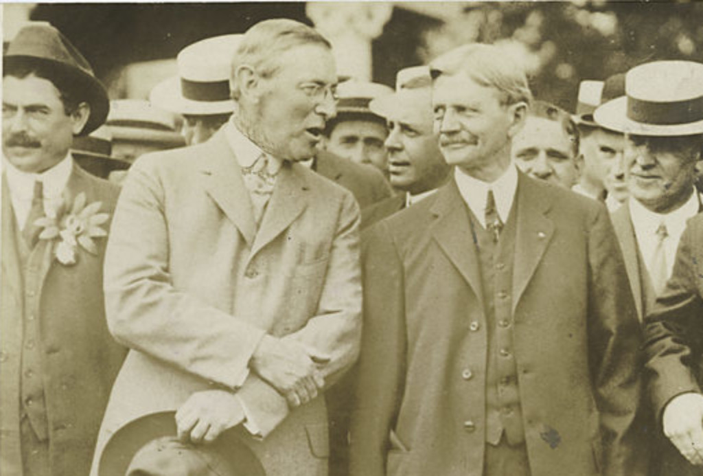 Afbeeldingsresultaat voor woodrow wilson with thomas marshall